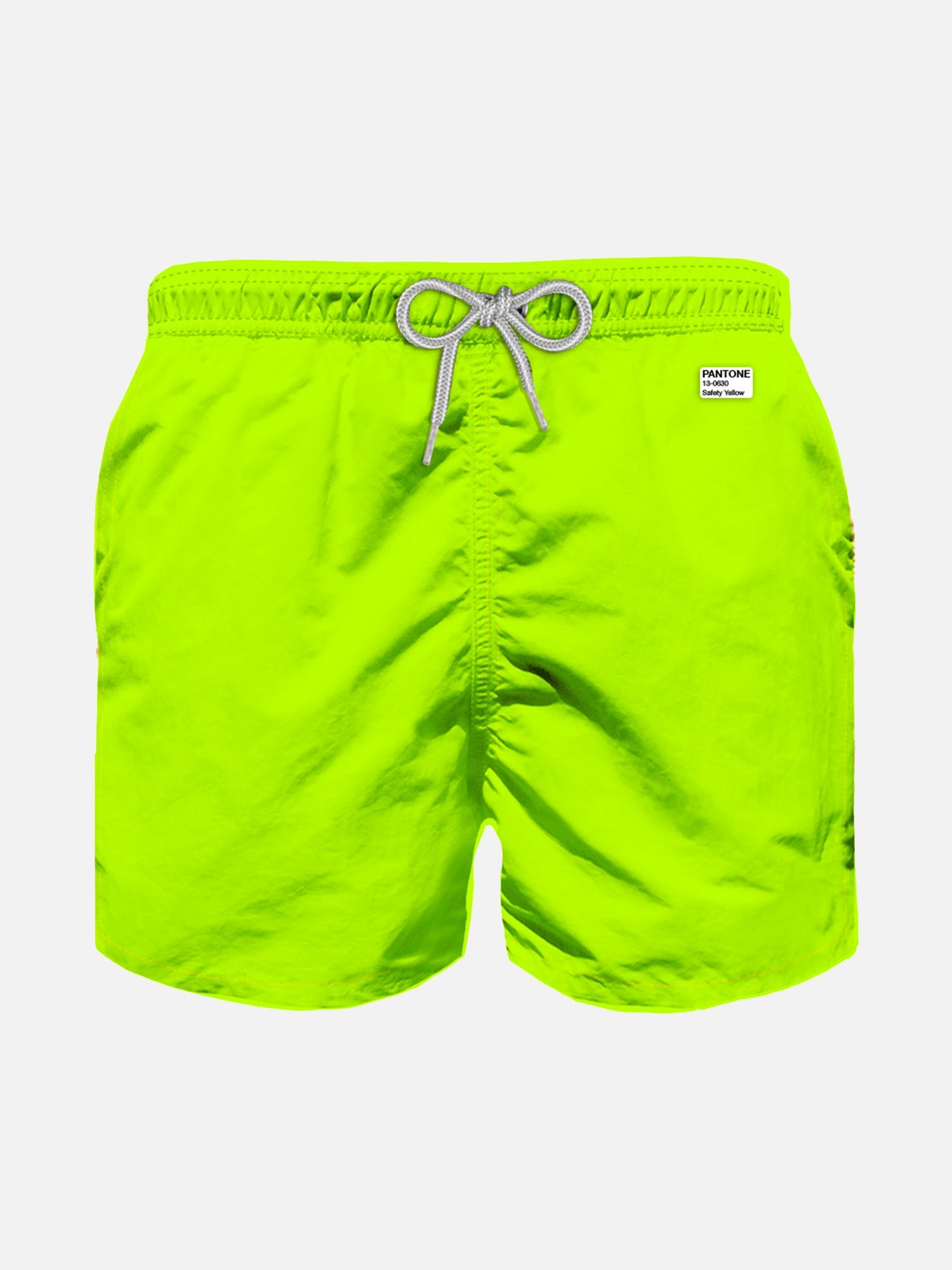 Pantaloncini da bagno per bambino in tessuto leggero giallo fluo | EDIZIONE SPECIALE PANTONE®