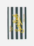 Microfiber beach towel Aidan with striped print