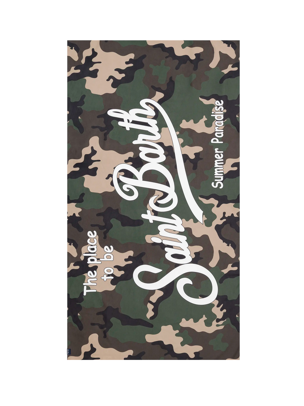 Microfiber beach towel Aidan with camouflage print