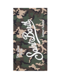 Microfiber beach towel Aidan with camouflage print