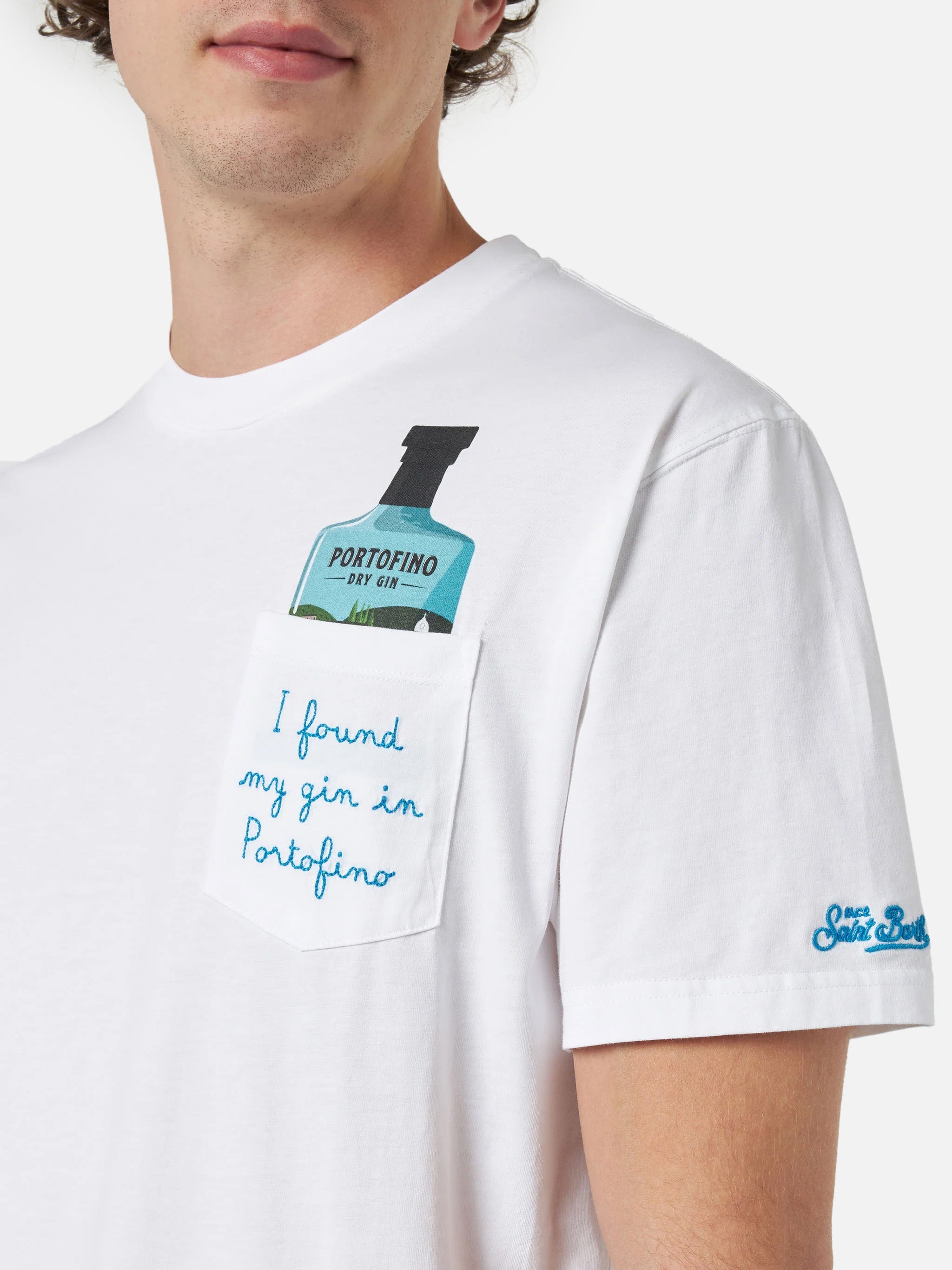 T-shirt Austin con stampa Portofino Gin | Edizione Speciale