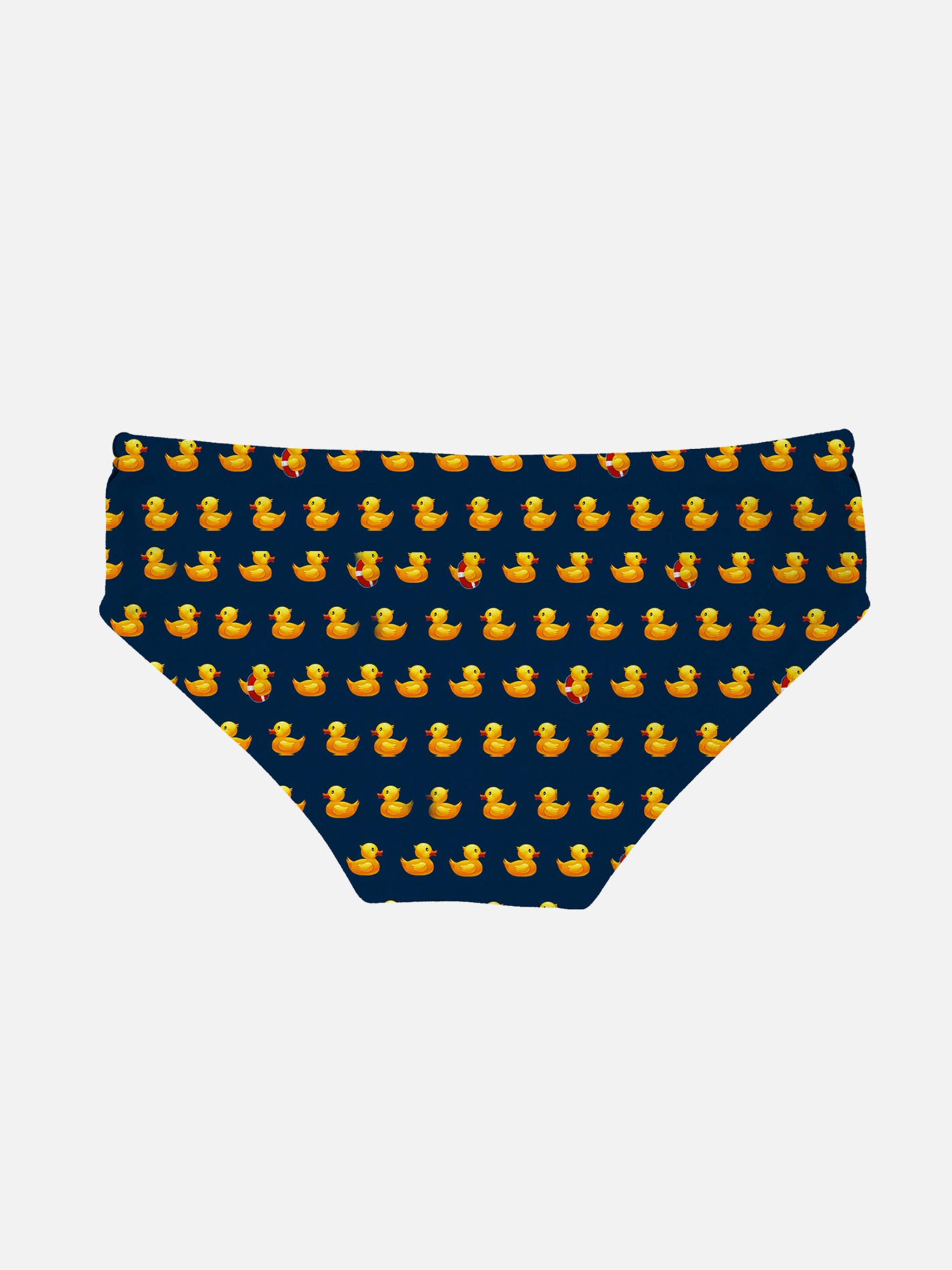 Slip da bagno bambino Billy con stampa papere