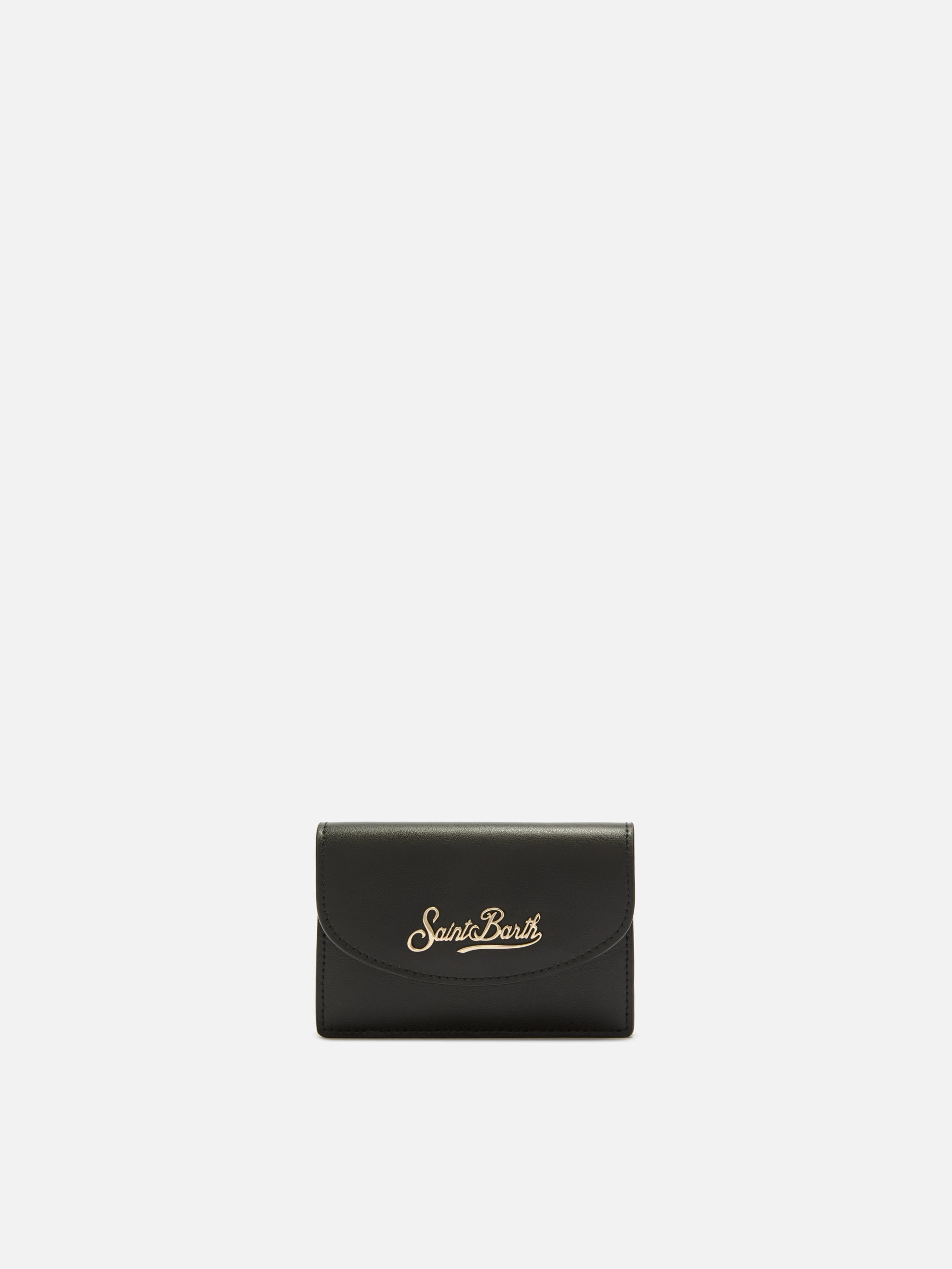 Card Holder in black leather