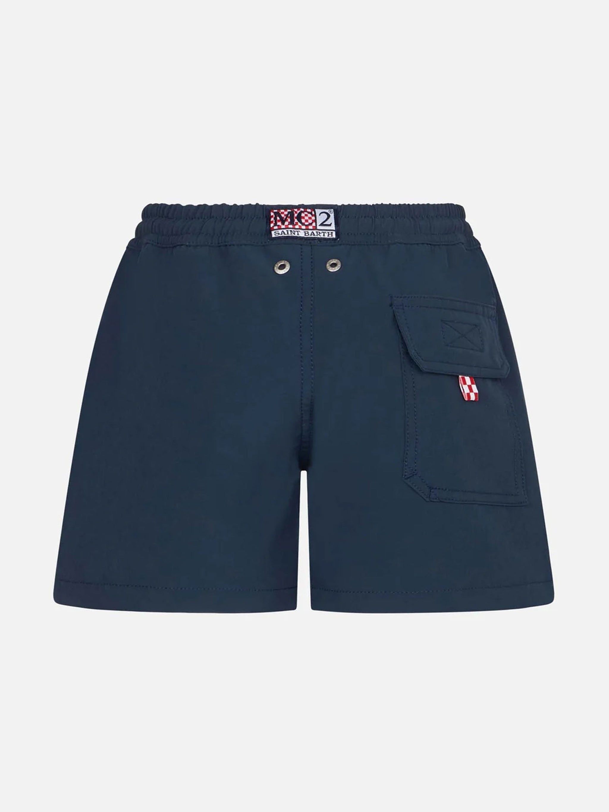 Pantaloncini da bagno blu navy comfort per ragazzo