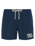 Navy blue Comfort swim shorts with Sapore di Mare embroidery | SAPORE DI MARE SPECIAL EDITION
