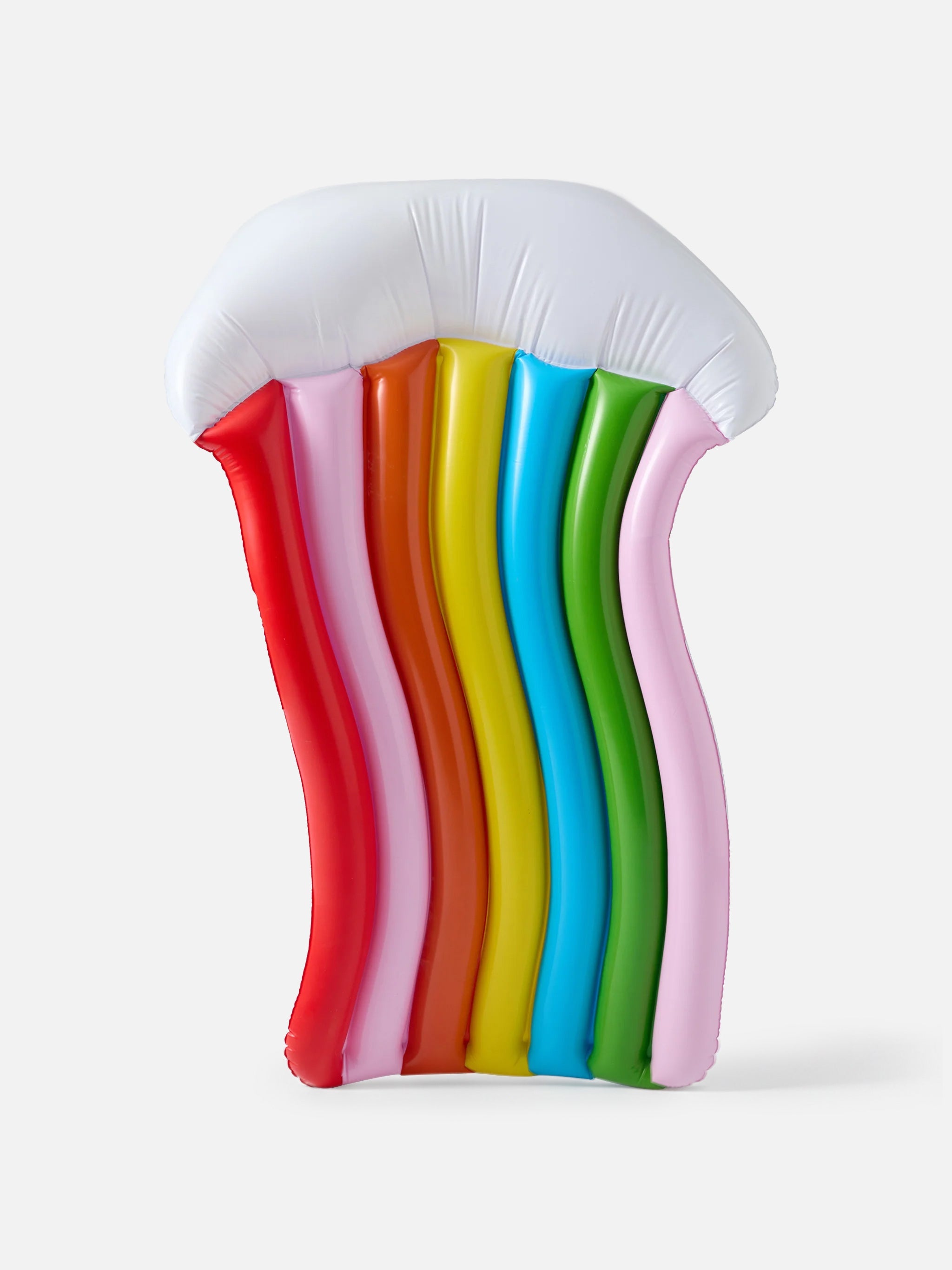 Galleggiante gonfiabile arcobaleno e nuvola