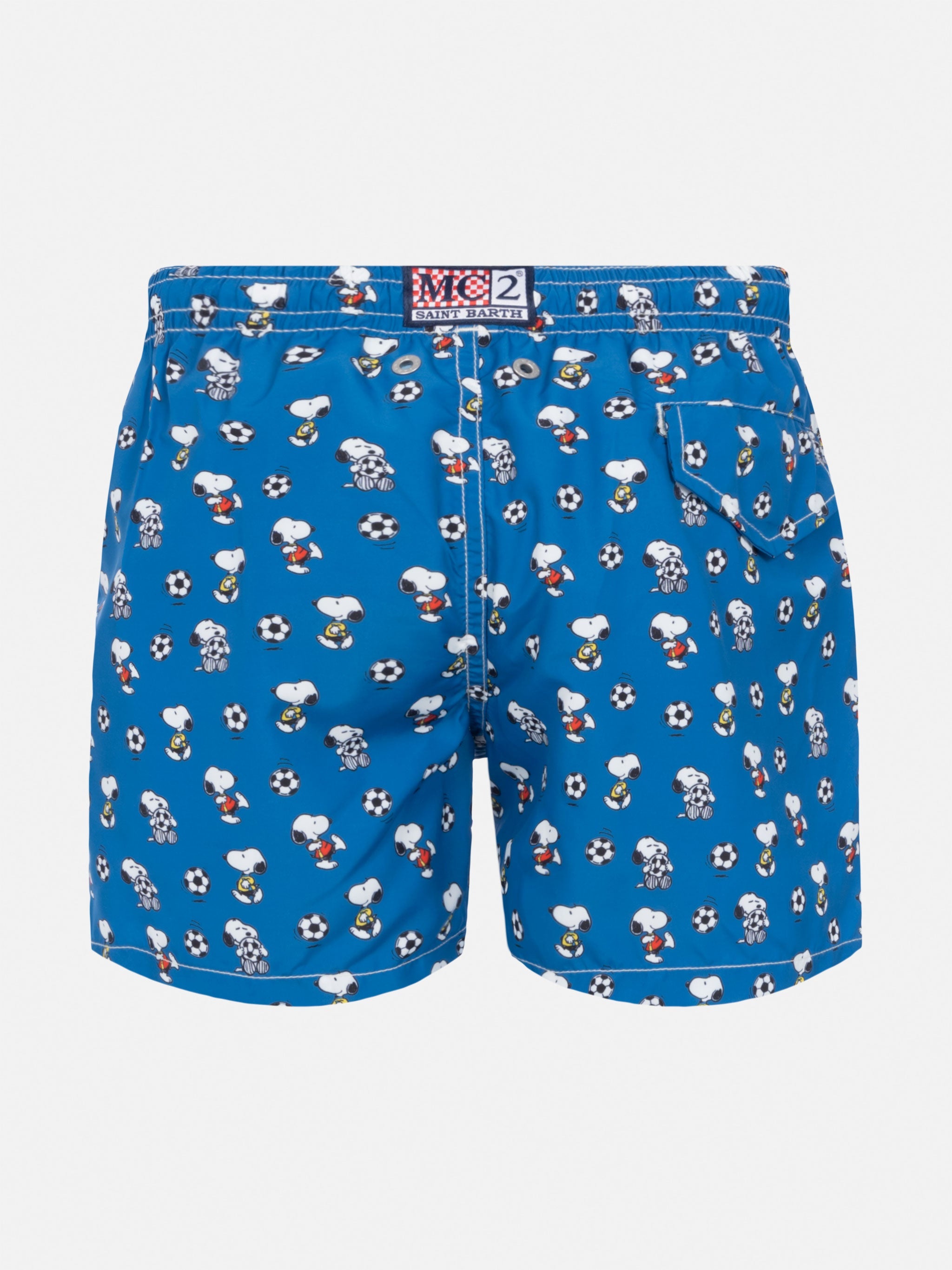 Short da bagno in tessuto leggero Jean Lighting con stampa di Snoopy | SNOOPY PEANUTS® SPECIAL EDITION