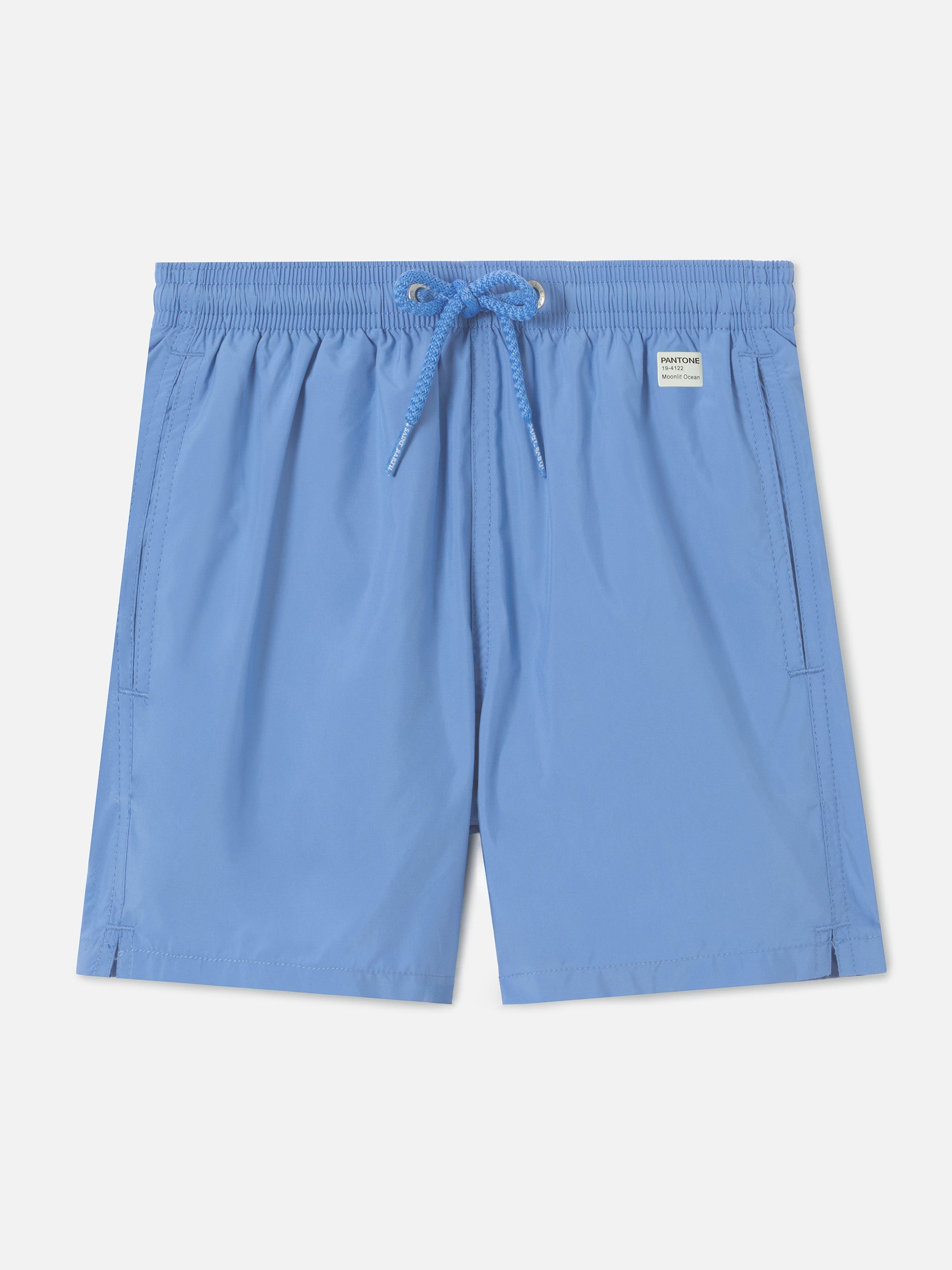 Costume da bagno Jean Lighting Pantone in tinta unita Cloud Blue