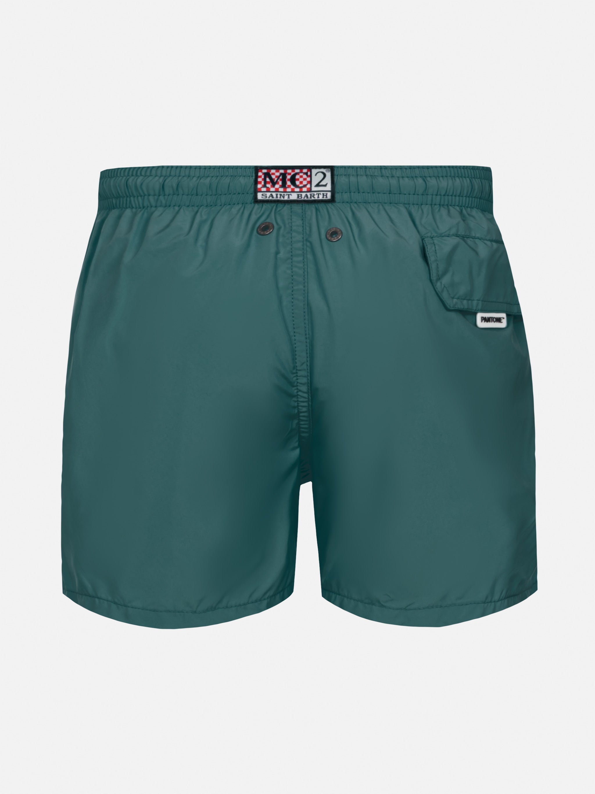 Costume da bagno pantaloncino leggero Jean Lighting Pantone verde inglese | EDIZIONE SPECIALE PANTONE®