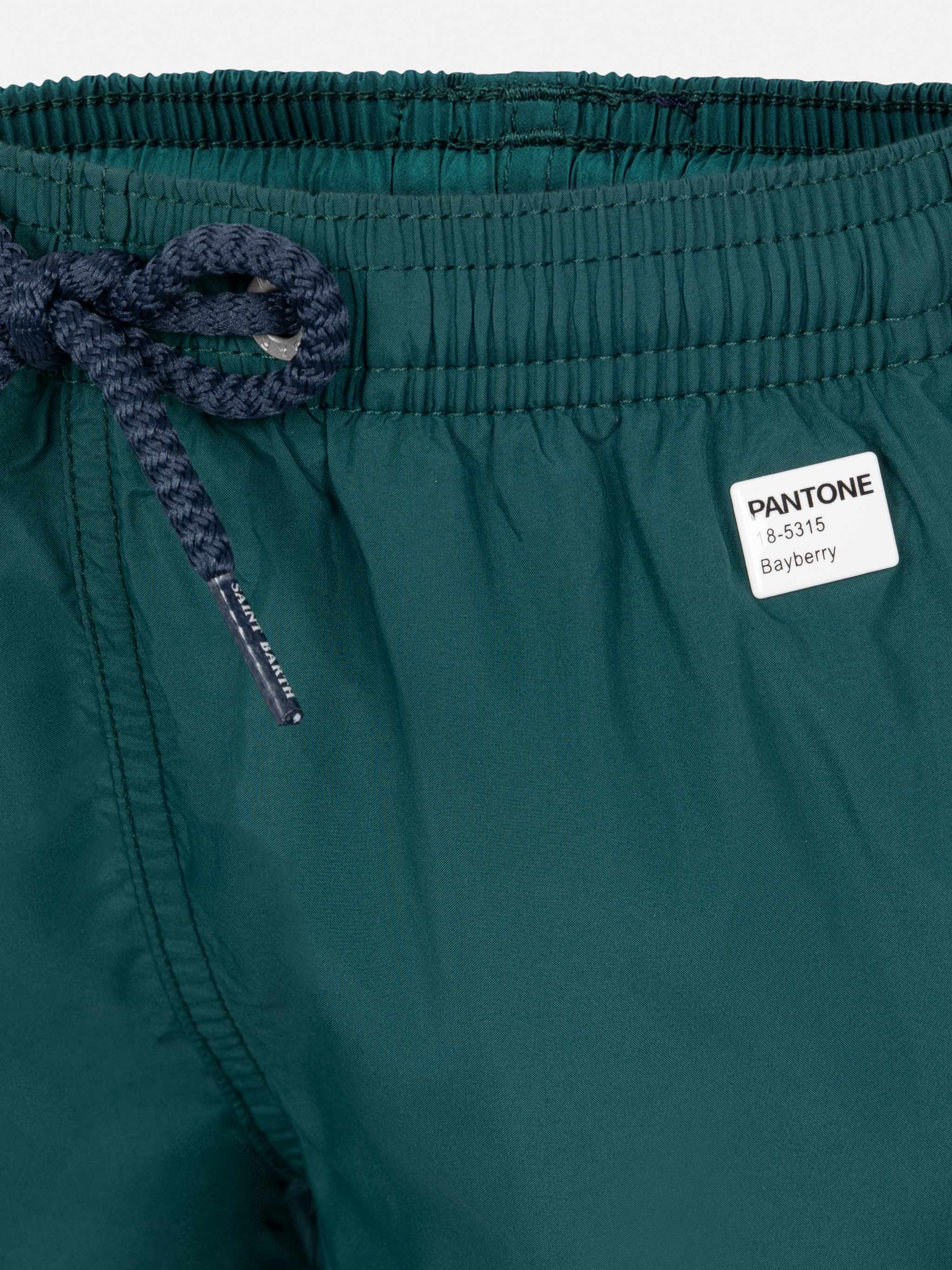Costume da bagno pantaloncino leggero Jean Lighting Pantone verde inglese | EDIZIONE SPECIALE PANTONE®
