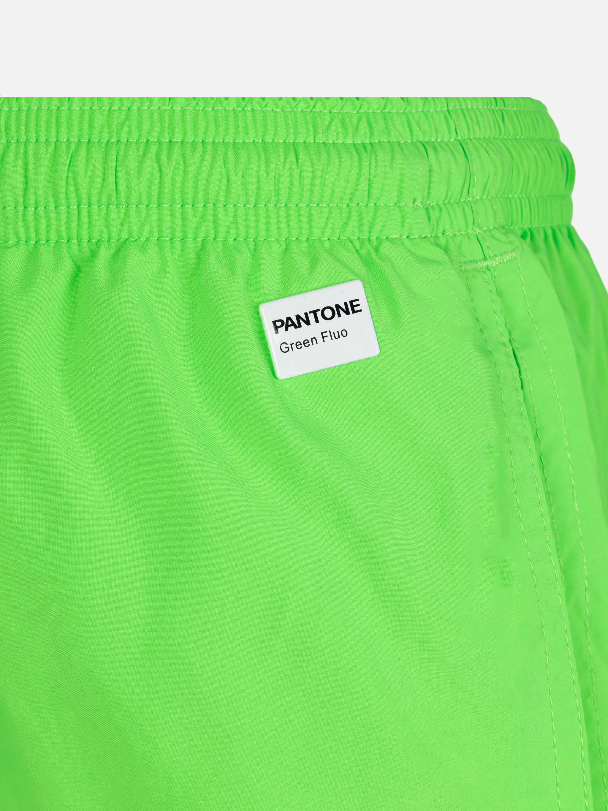 Jean Lighting Pantaloncini da bagno leggeri verde fluo Pantone | EDIZIONE SPECIALE PANTONE®
