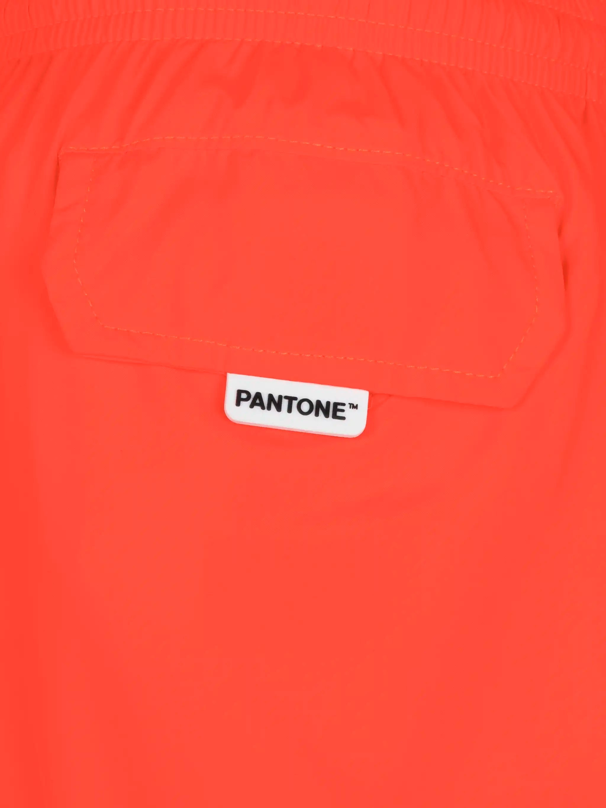 Pantaloncini da bagno Jean Lighting Pantone arancione fluo leggero | EDIZIONE SPECIALE PANTONE®