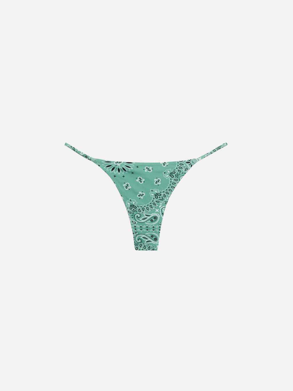 Jodene cheeky swim briefs with bandana print