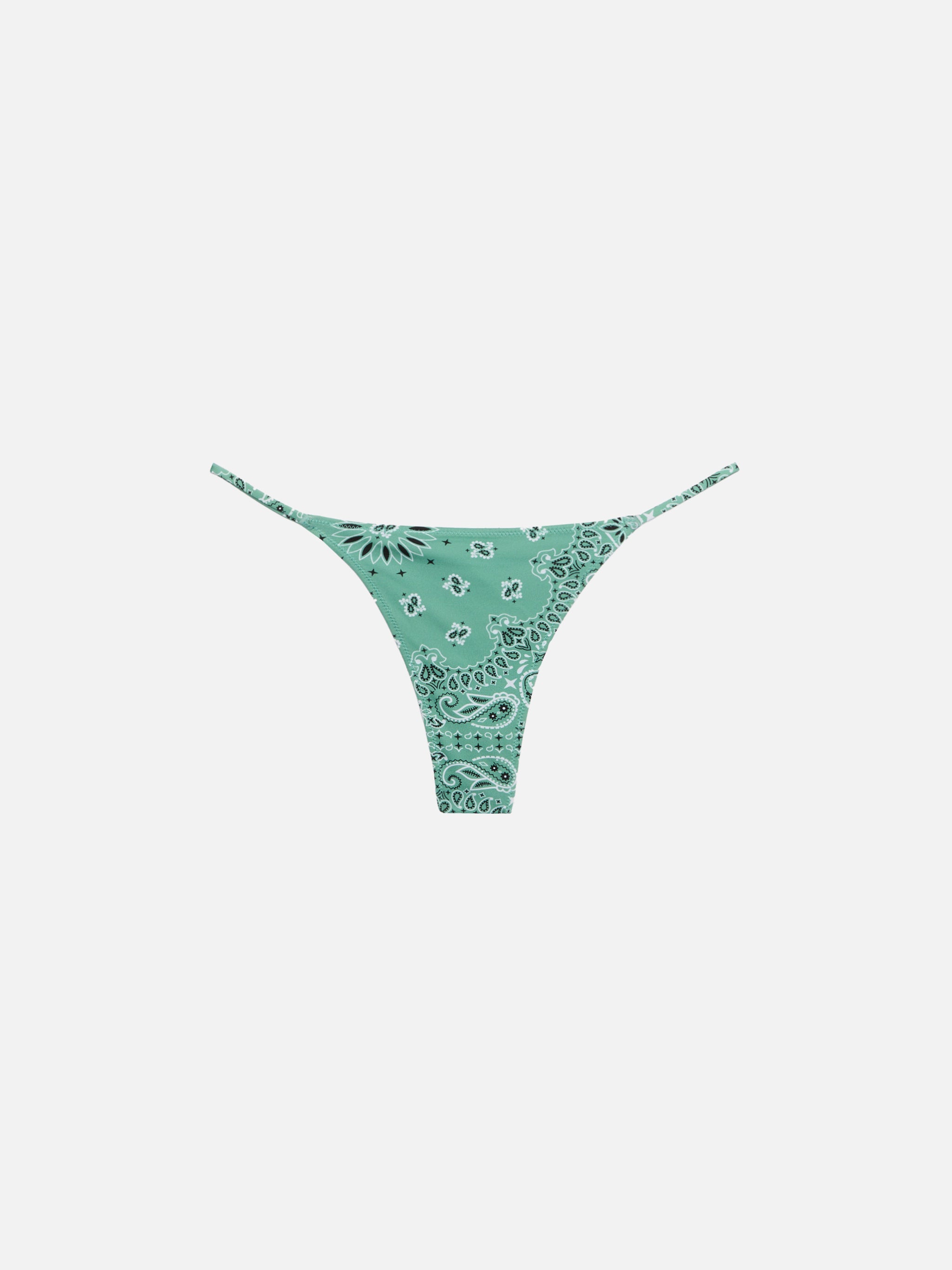 Jodene cheeky swim briefs with bandana print