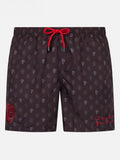 Lighting AC Milan logo print swim shorts | Special Edition