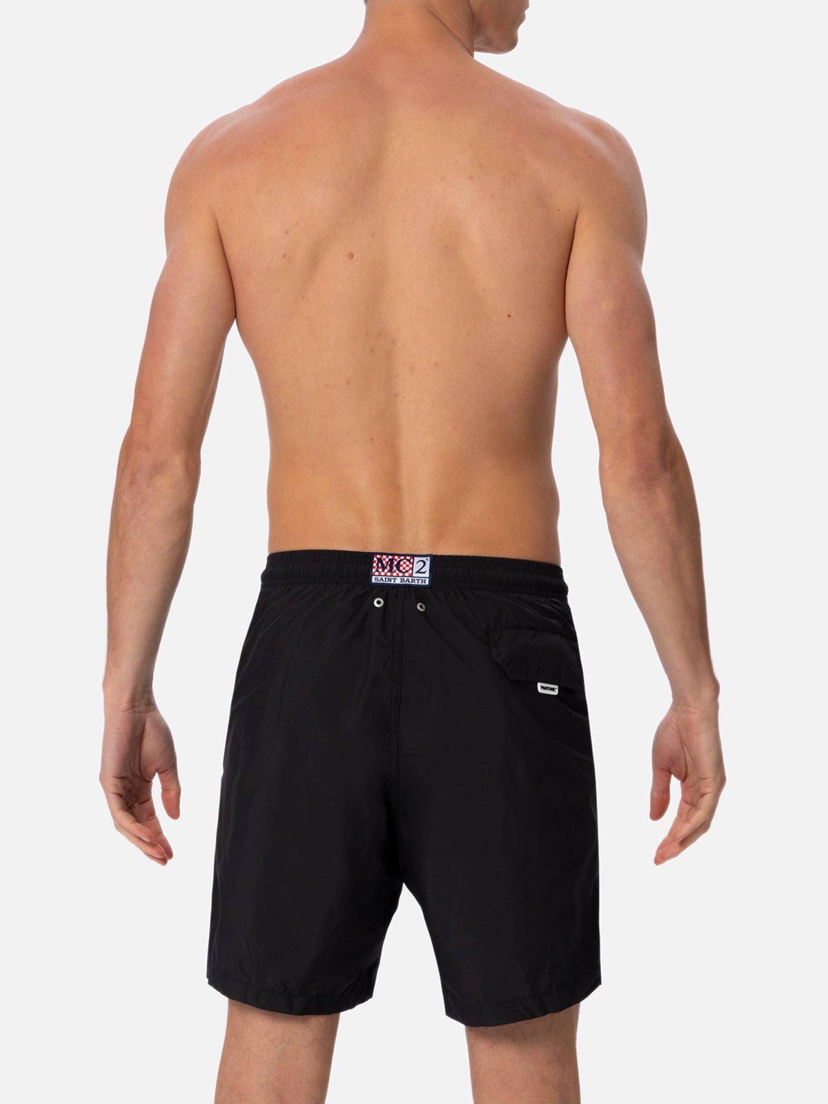 Lightweight fabric black swim shorts Lighting Pantone | PANTONE® SPECIAL EDITION