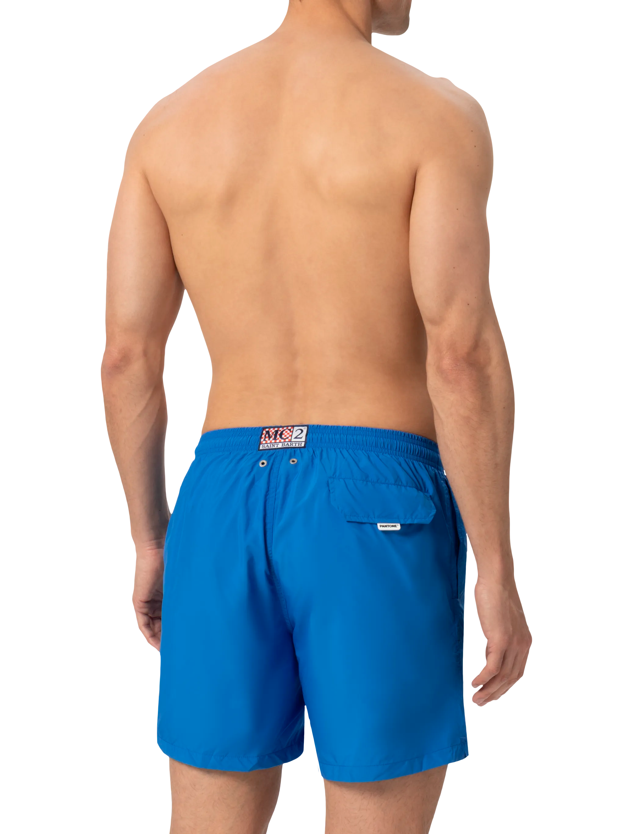 Lightweight fabric bluette swim shorts Lighting Pantone | PANTONE® SPECIAL EDITION