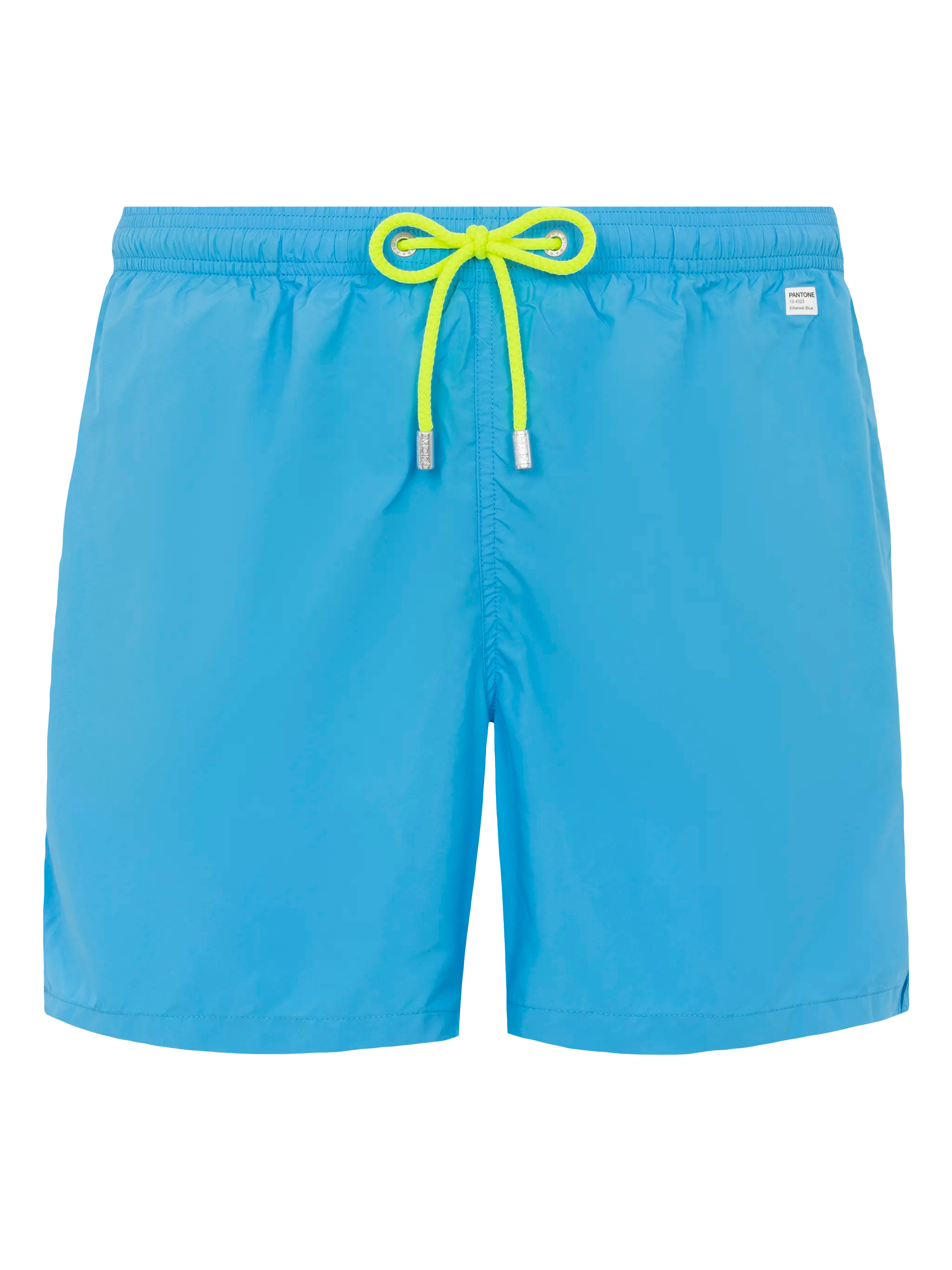 Lightweight fabric aqua blue swim shorts Lighting Pantone | PANTONE® SPECIAL EDITION