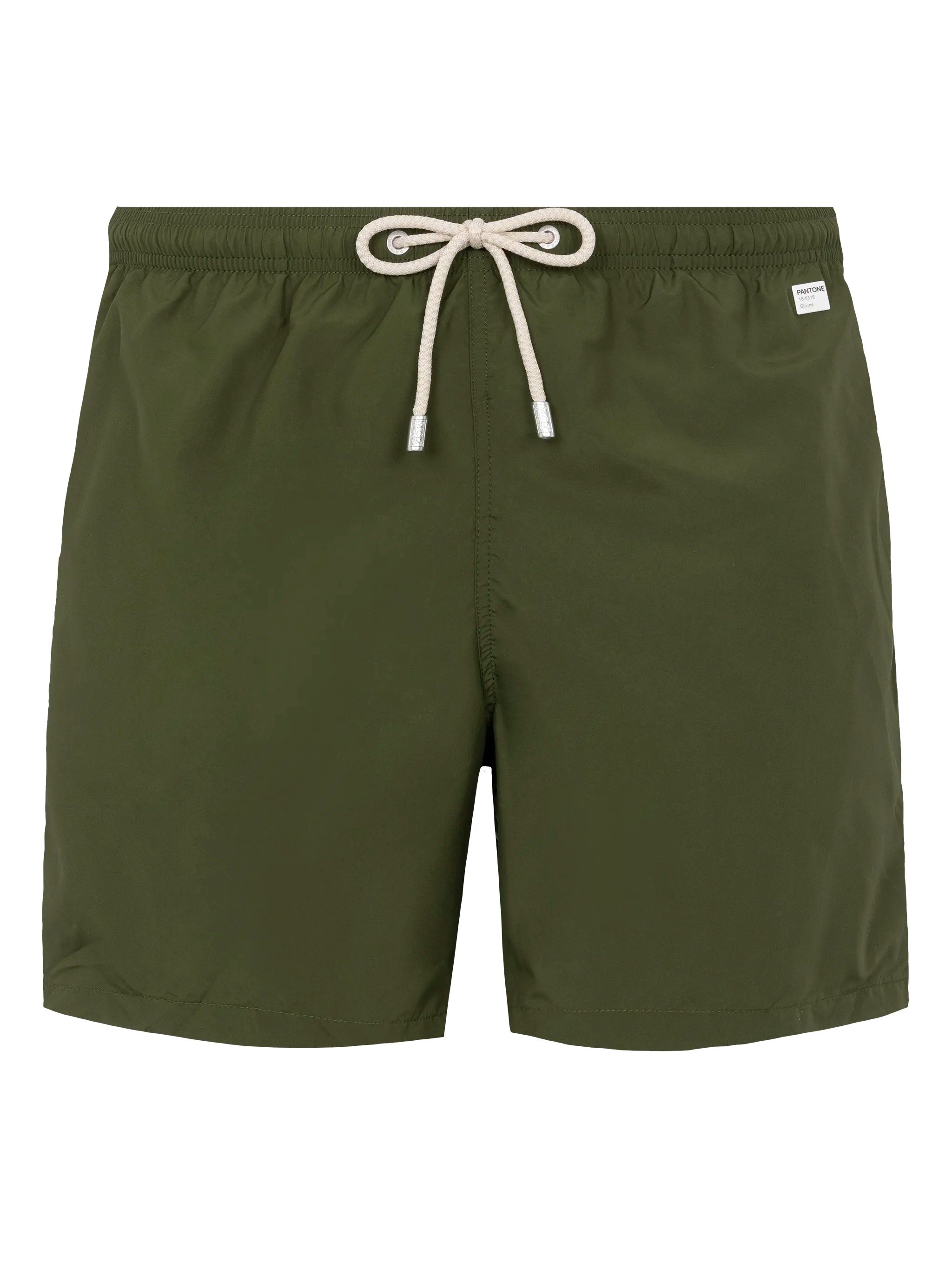 Lightweight fabric military green swim shorts Lighting Pantone | PANTONE® SPECIAL EDITION