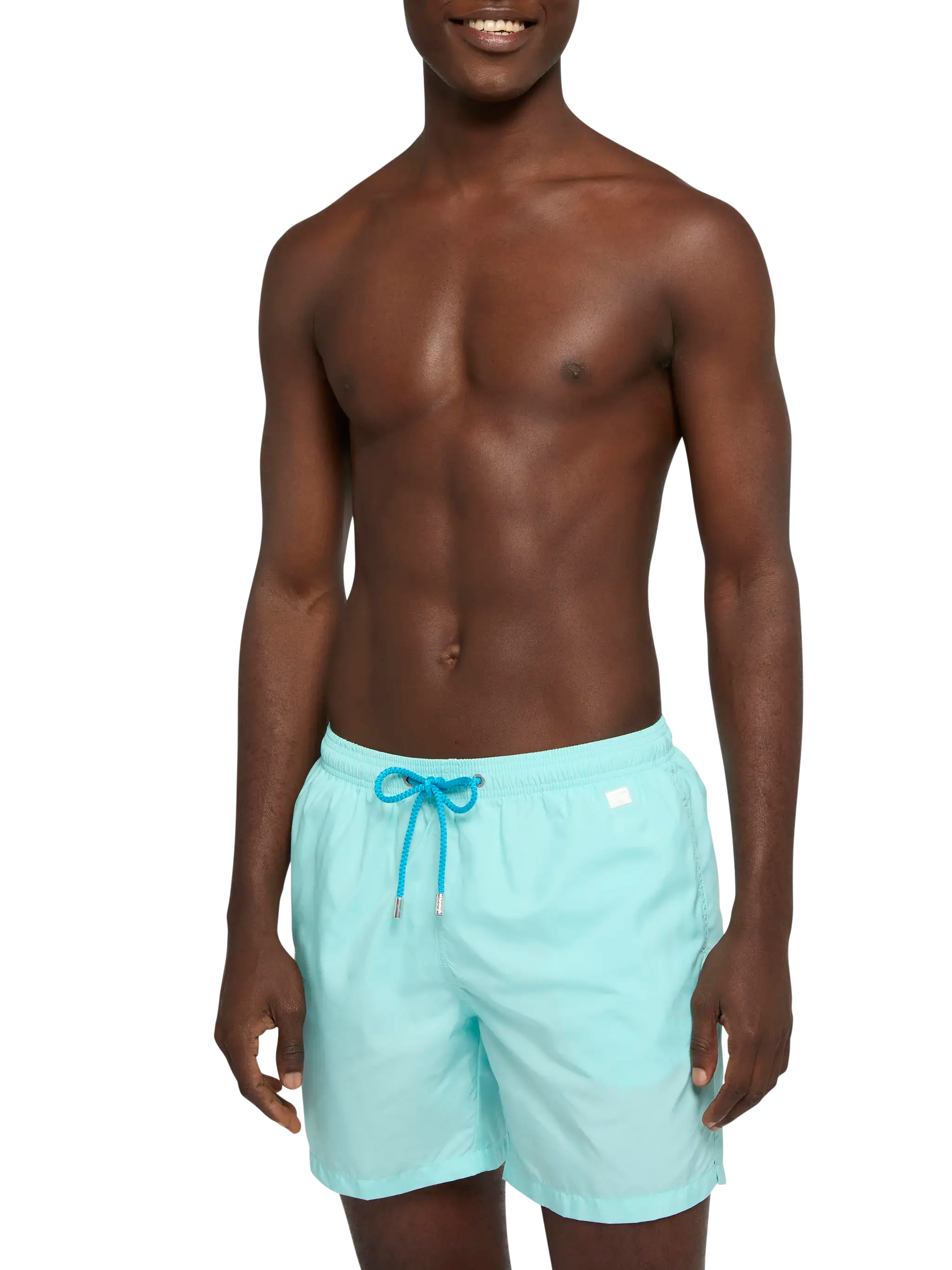 Lightweight fabric water green swim shorts Lighting Pantone | PANTONE® SPECIAL EDITION