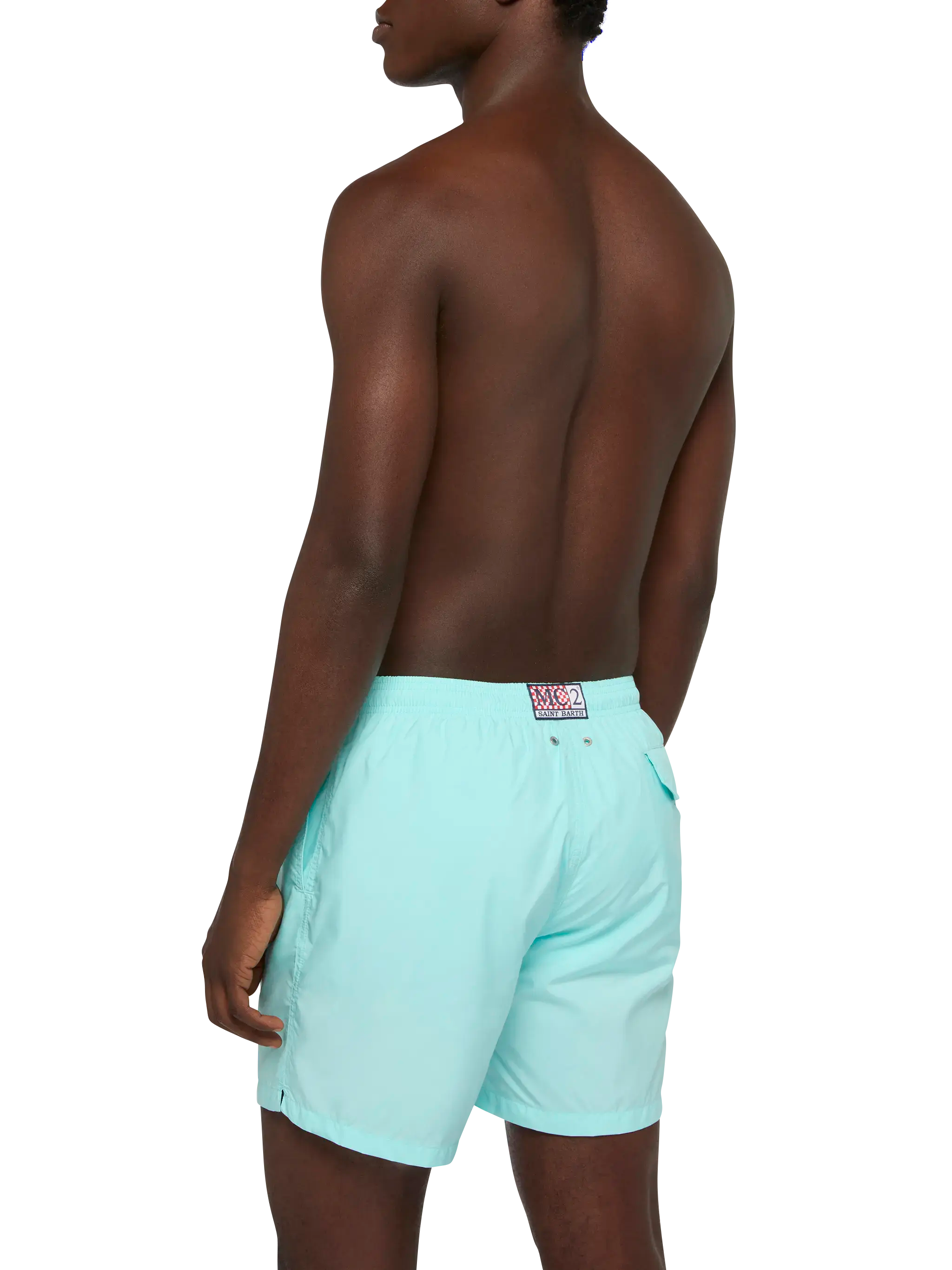 Lightweight fabric water green swim shorts Lighting Pantone | PANTONE® SPECIAL EDITION