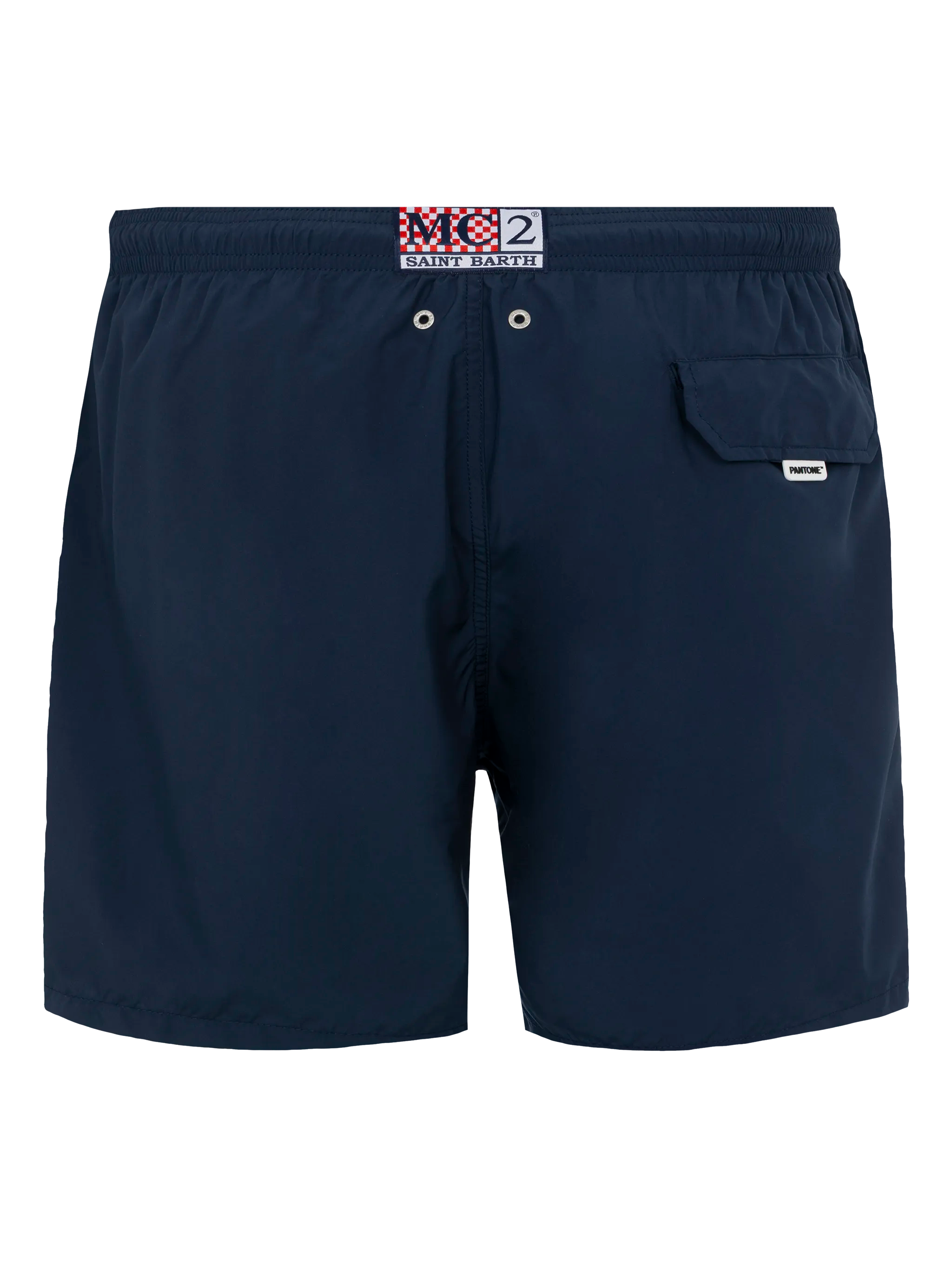 Lightweight fabric navy blue swim shorts Lighting Pantone | PANTONE® SPECIAL EDITION