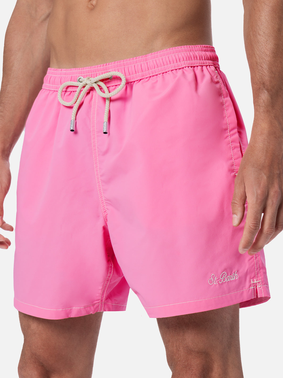 Pink mid-length swim shorts Patmos