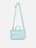 Zebra terry embossed Phone Bag