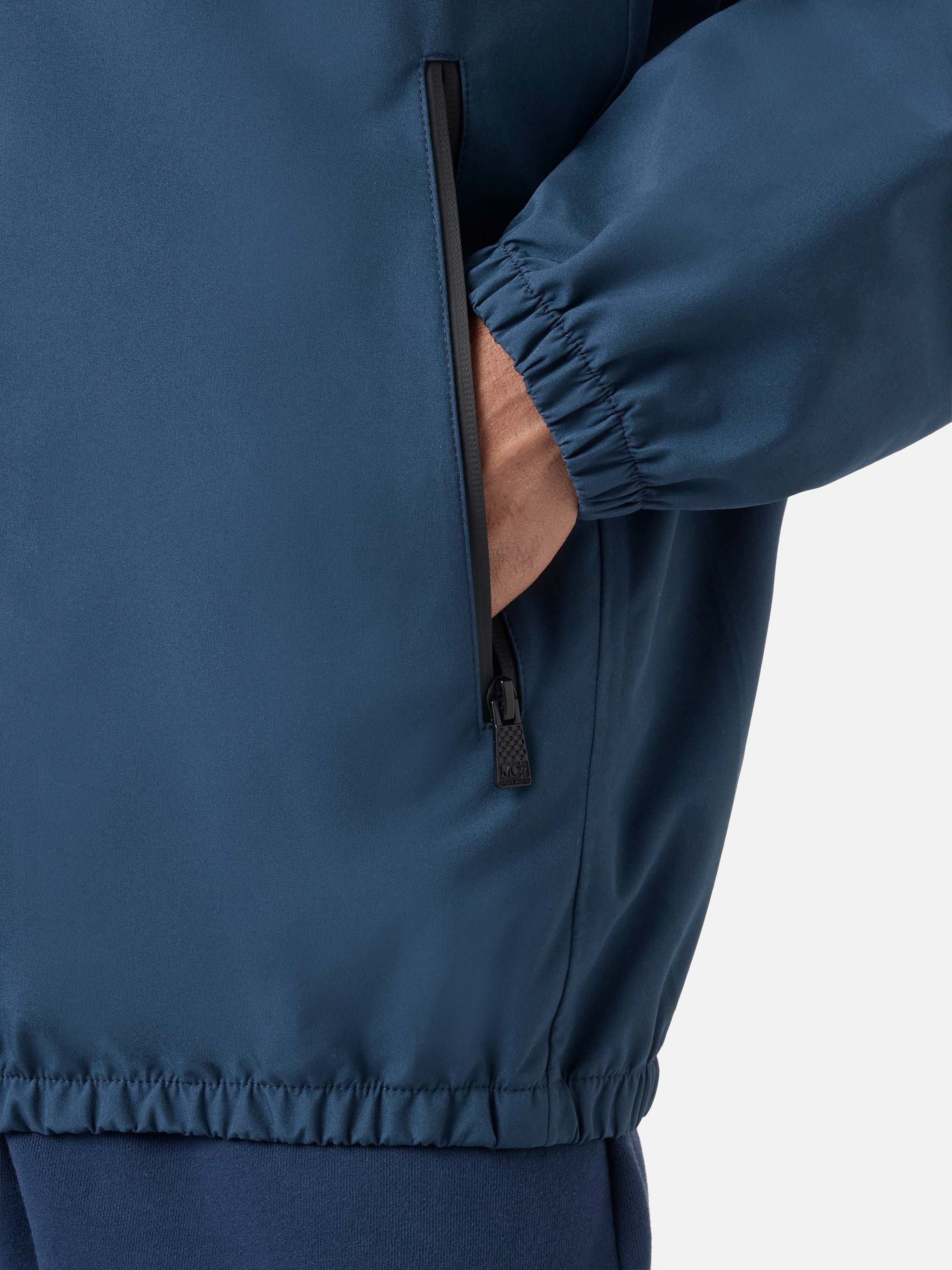 Giubbotto tecnico Pilot blu navy con stampa Cigarette | Edizione Speciale