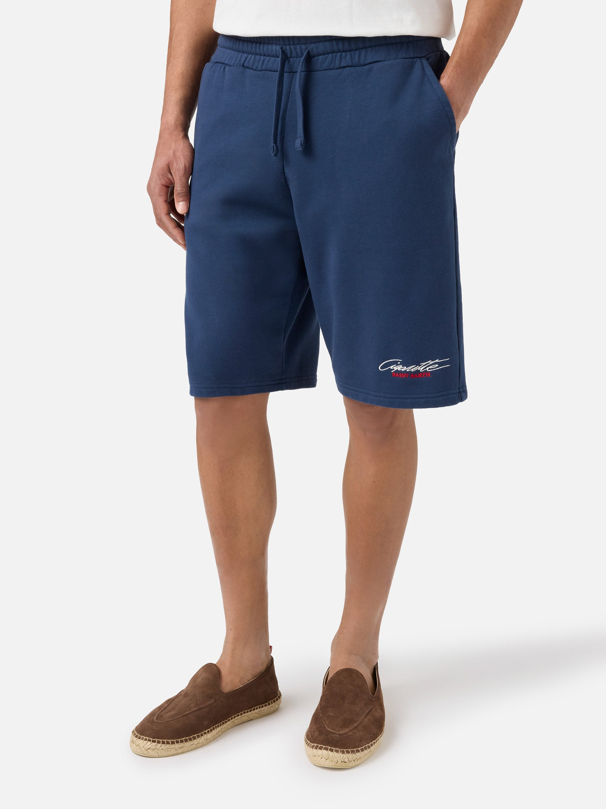 Bermuda Blue Randle con ricamo Cigarette Racing | Edizione speciale