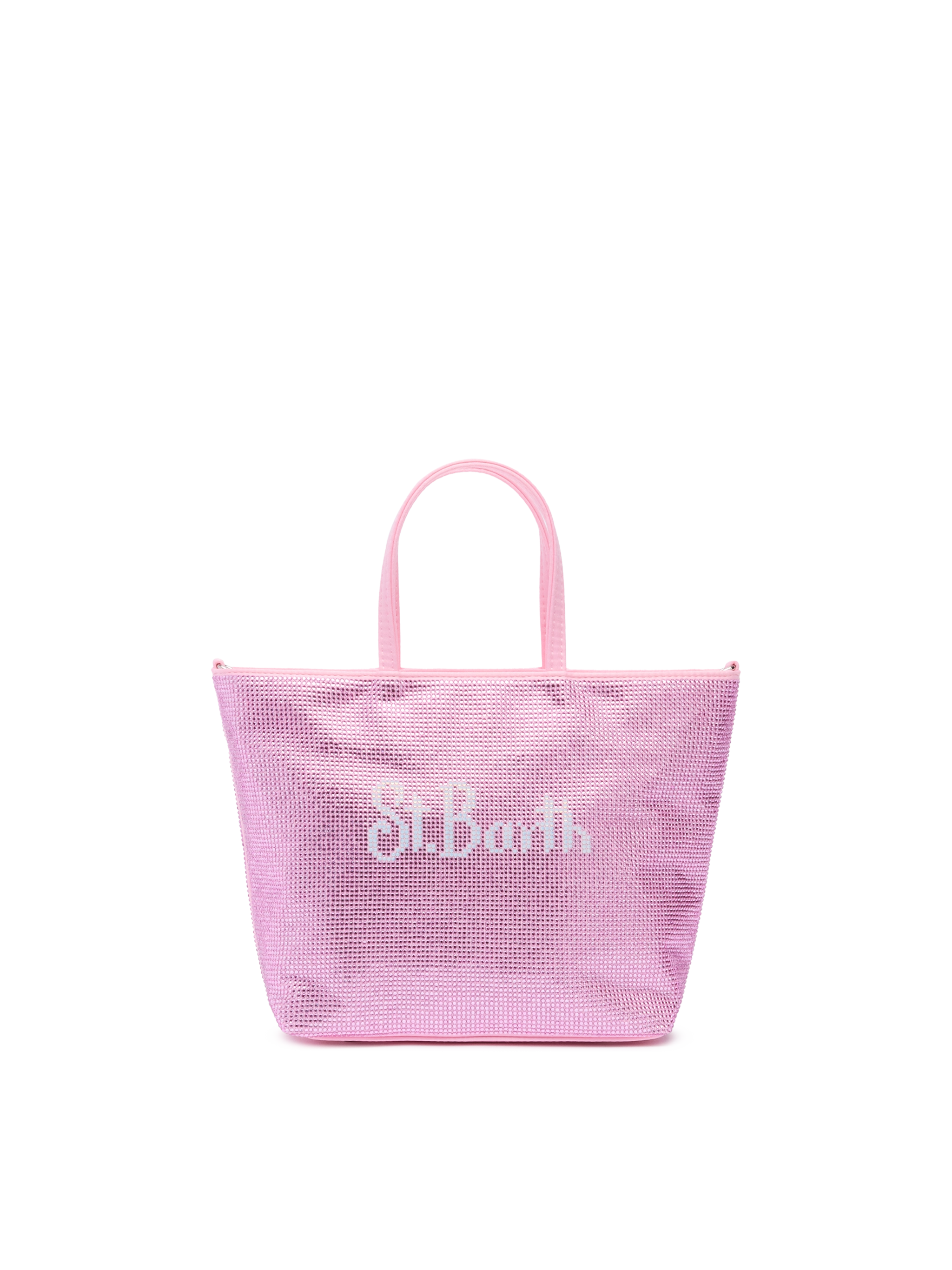 Strass Mini Bag with pink rhinestones