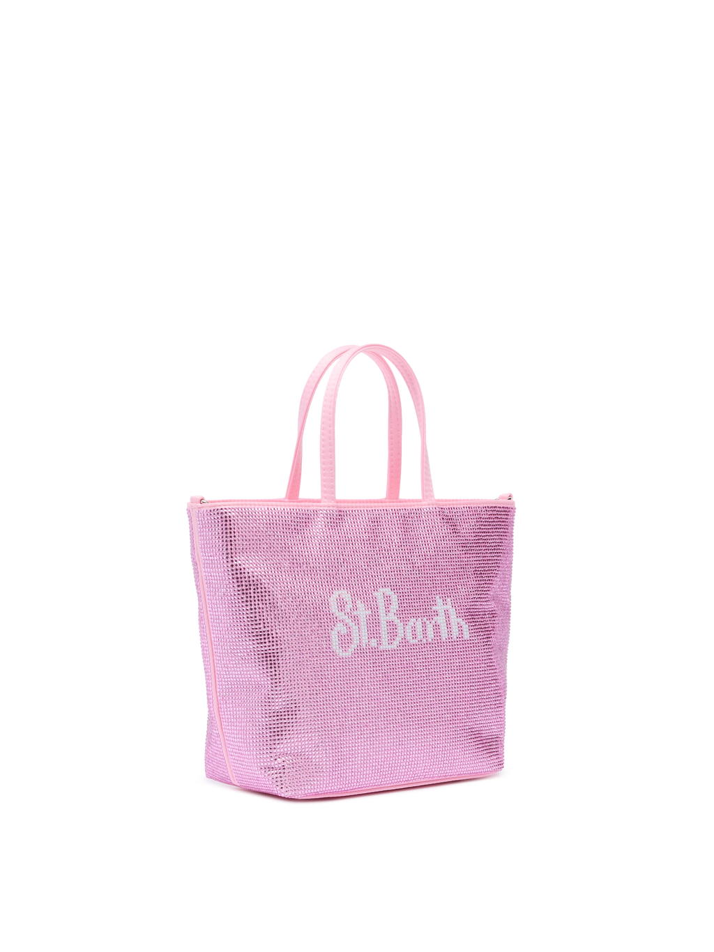 Strass Mini Bag with pink rhinestones