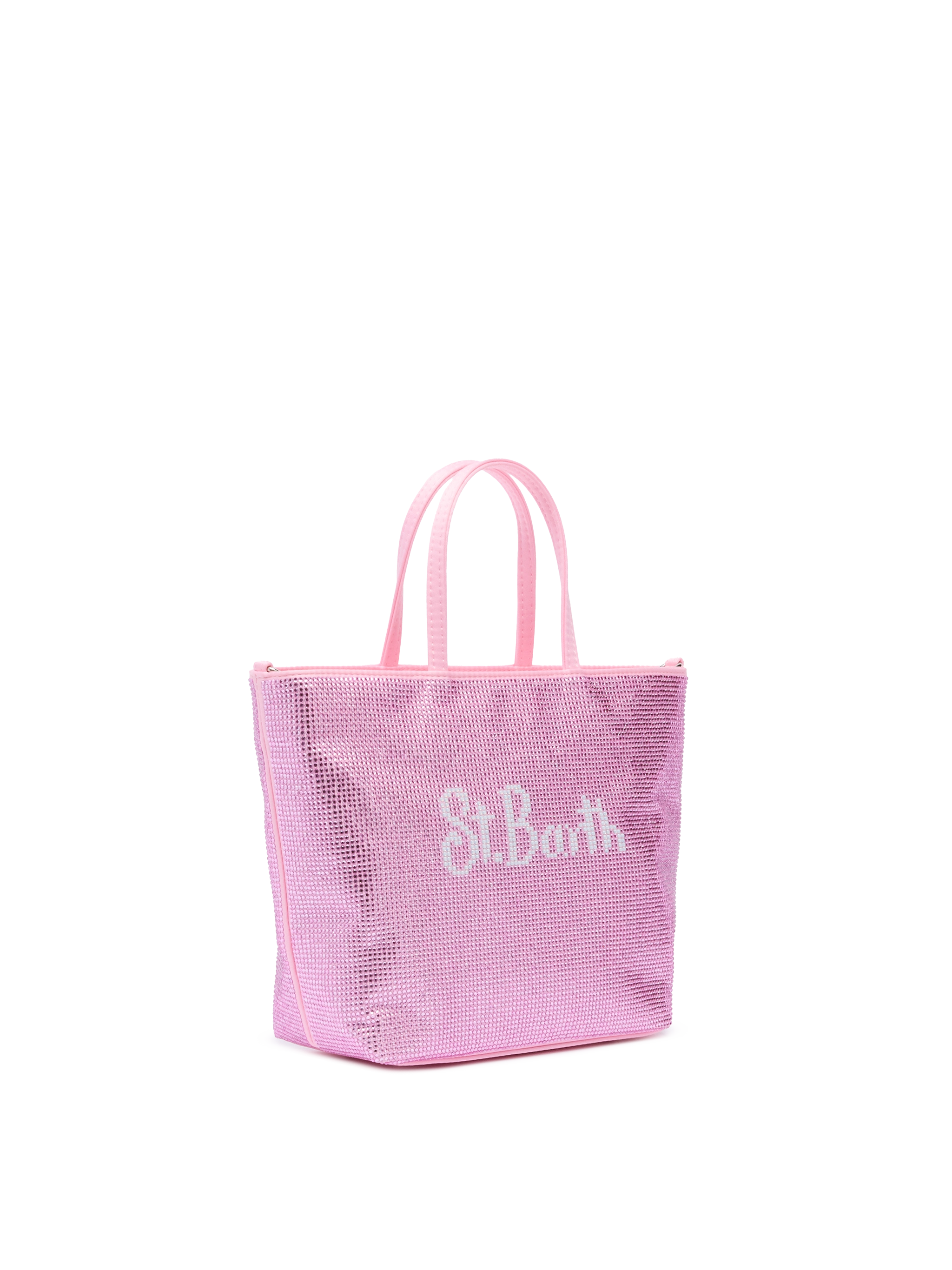 Strass Mini Bag with pink rhinestones