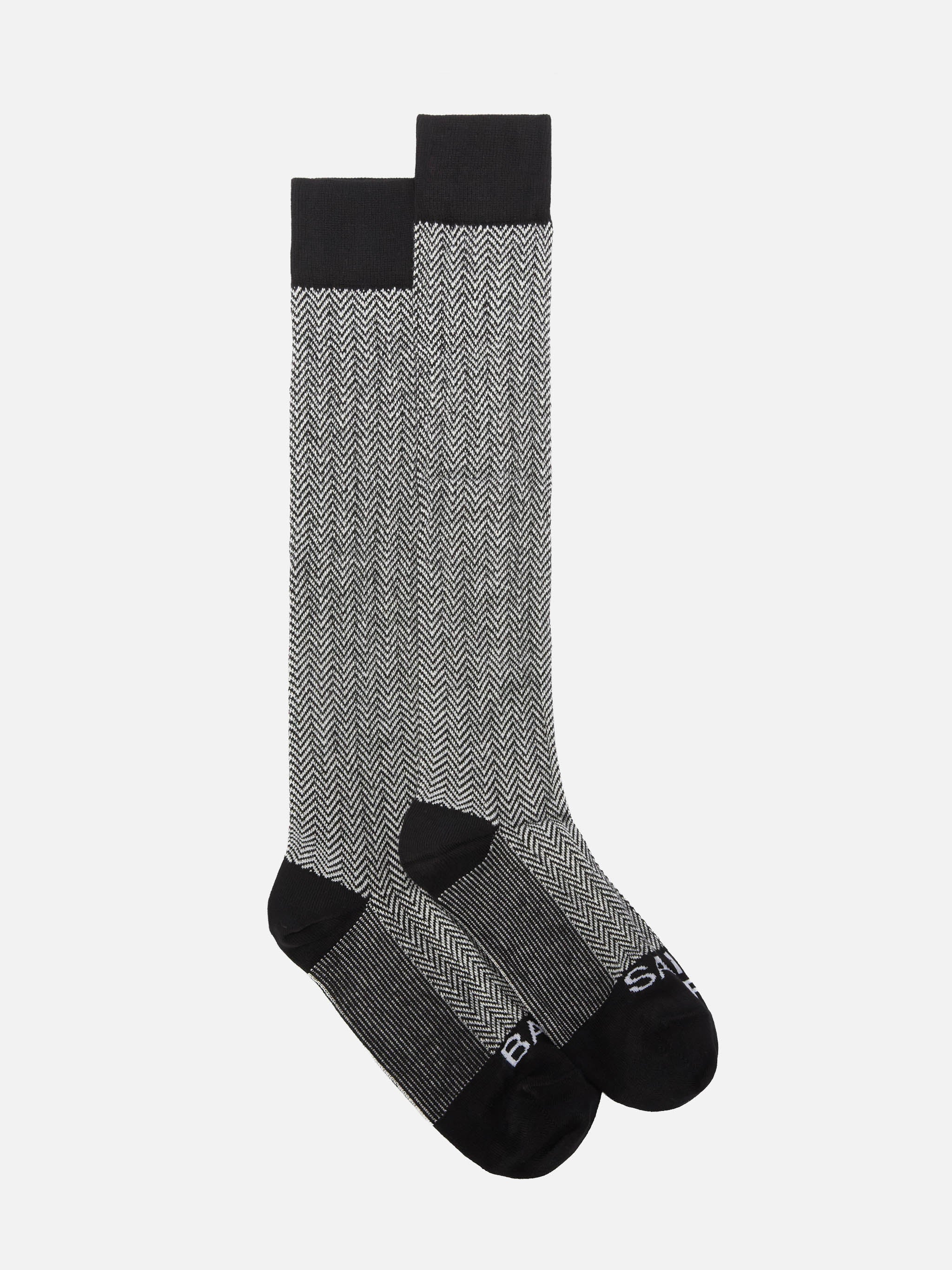 Calzini Sox in misto cotone con jacquard a spina di pesce