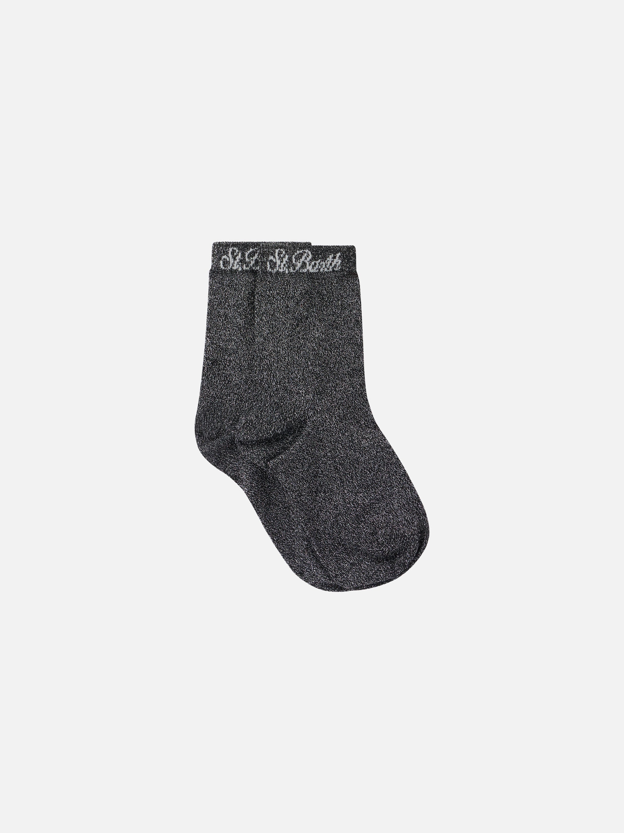 Sox Light black lurex socks