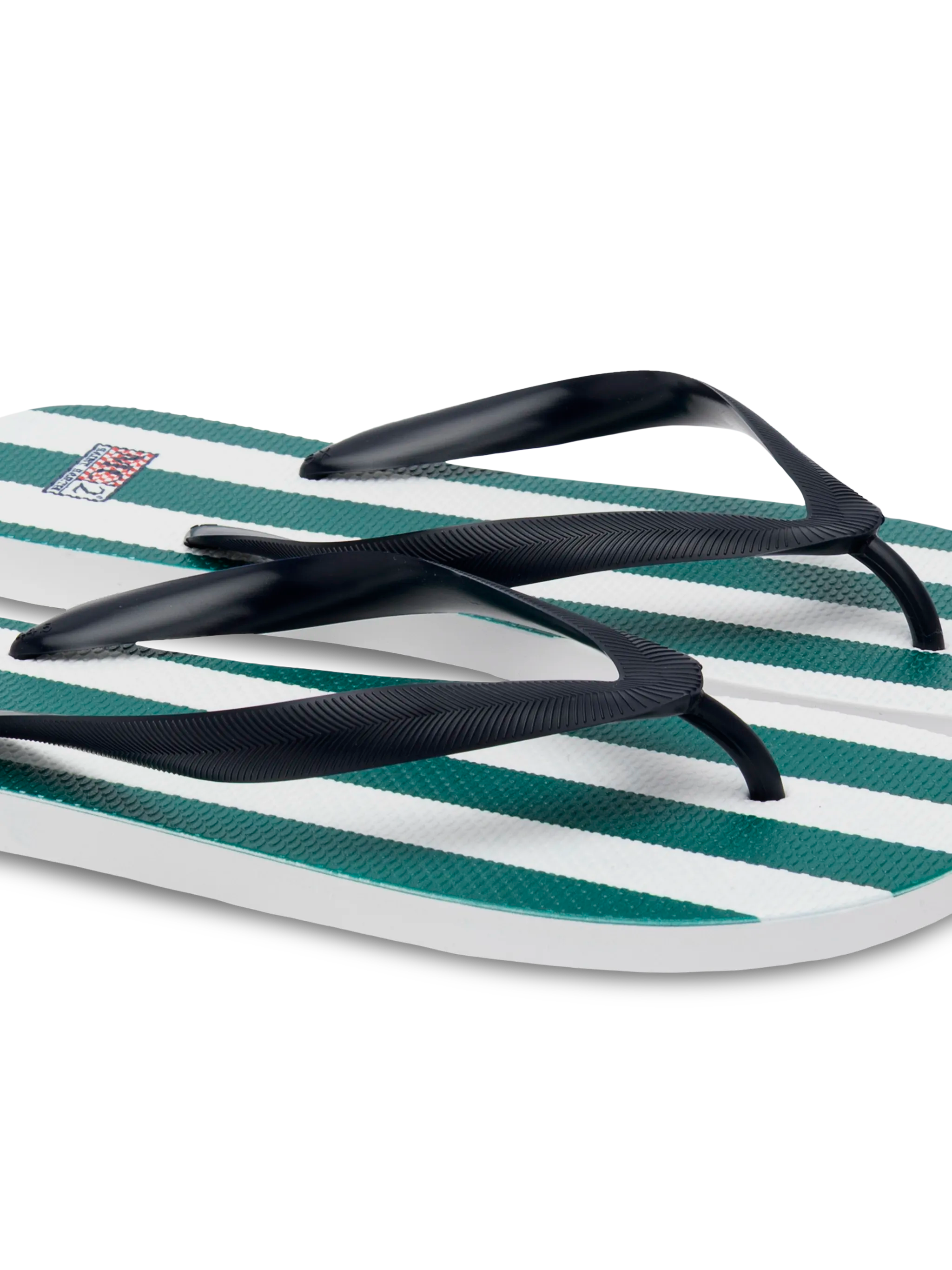 Flip flops Tommy with striped print
