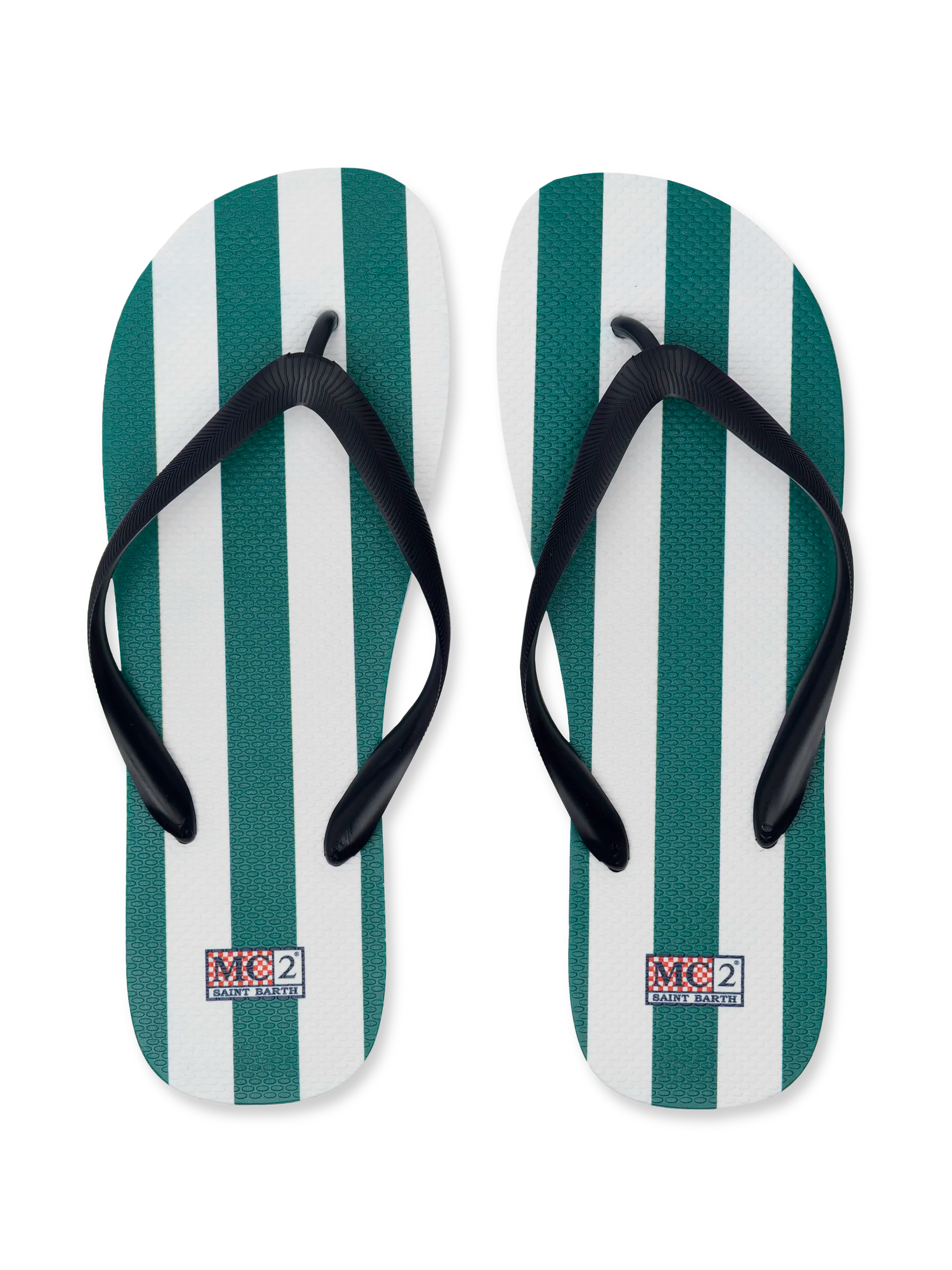 Flip flops Tommy with striped print