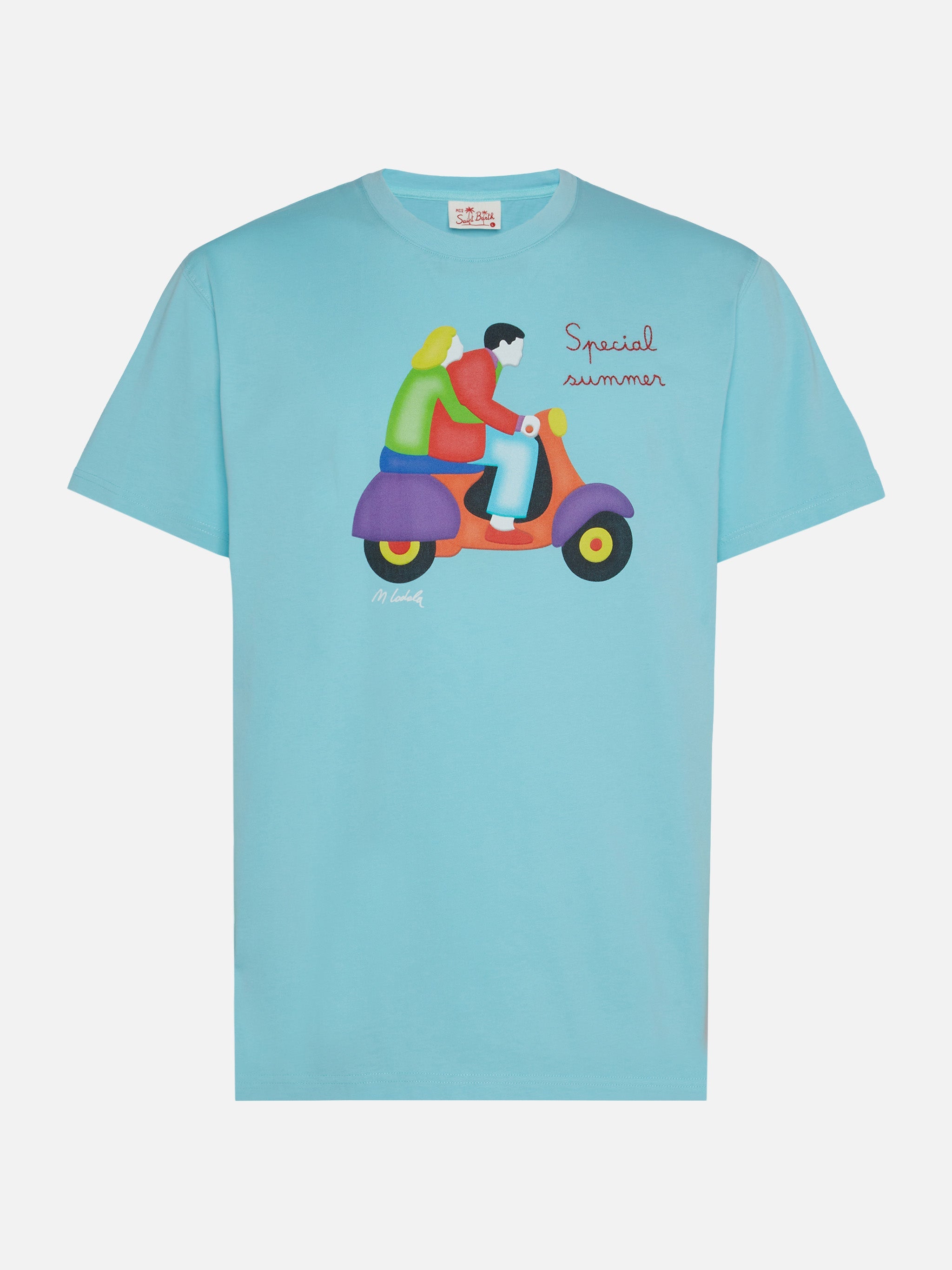 T-shirt with Lodola scooter print | Special Edition