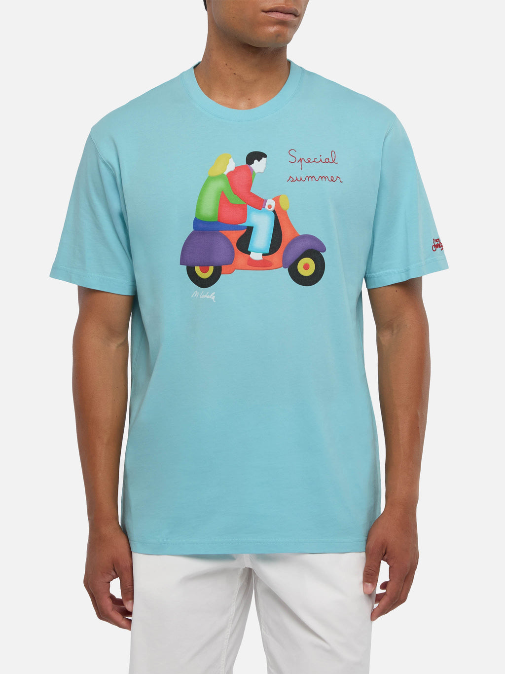 T-shirt with Lodola scooter print | Special Edition