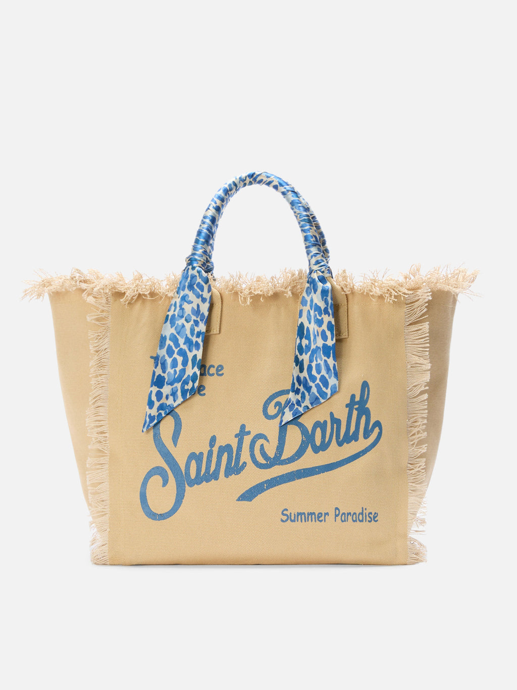 Beige Canvas Vanity regular bag with removable twill