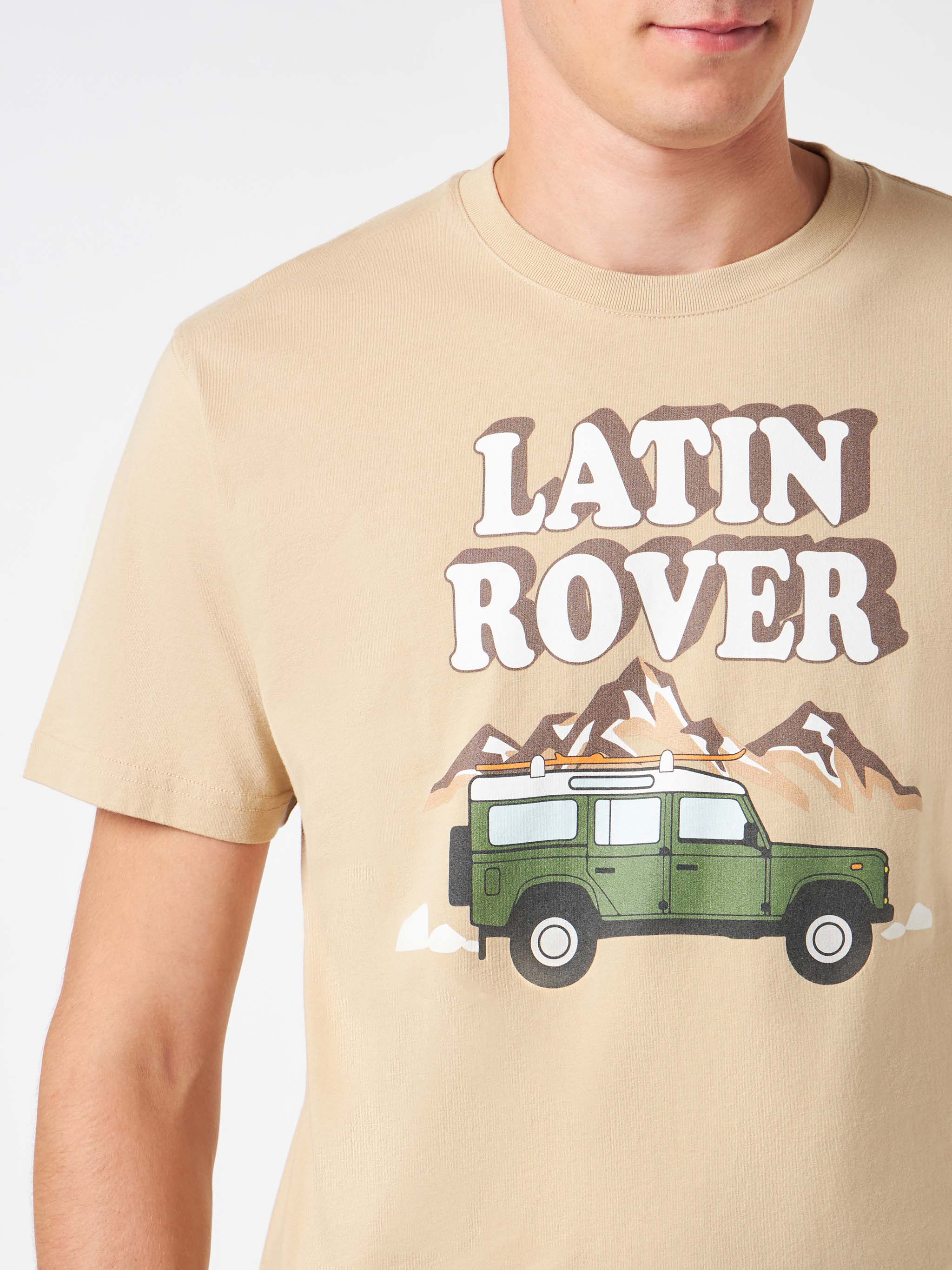 Arnott Latin Rover beige t-shirt